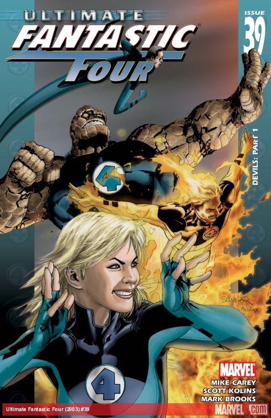 Cover of Ultimate Fantastic Four (2003) - #39