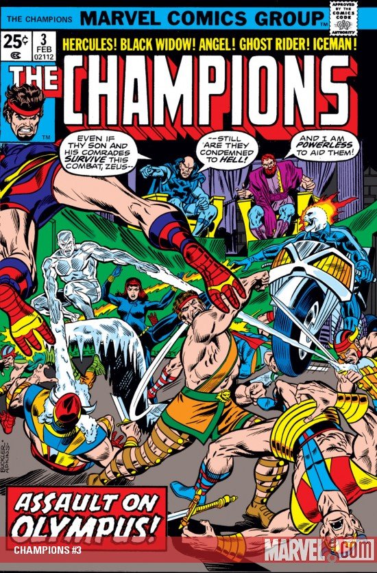 Cover of Champions (1975) - #3