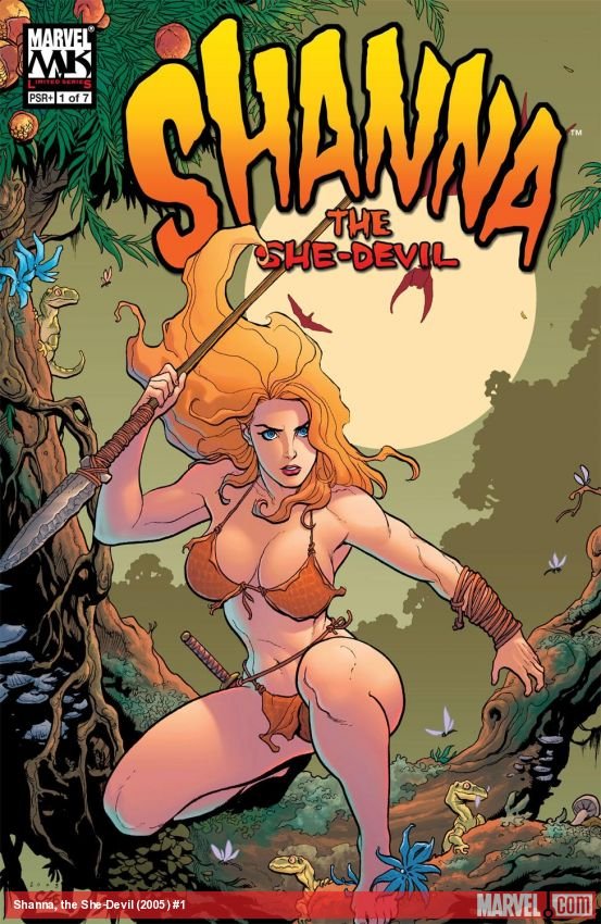 Cover of Shanna, The She-Devil (2005) - #1
