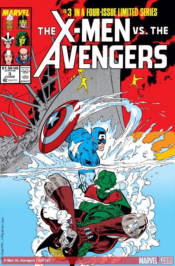 Cover of The X-Men Vs. The Avengers (1987) - #3