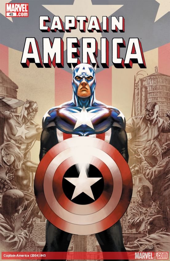 Cover of Captain America (2004) - #45