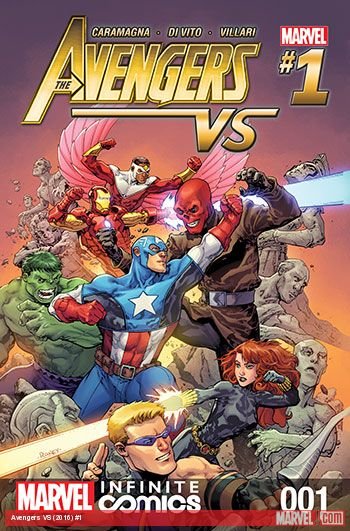 Cover of Avengers Vs Infinite Comic (2016) - #1