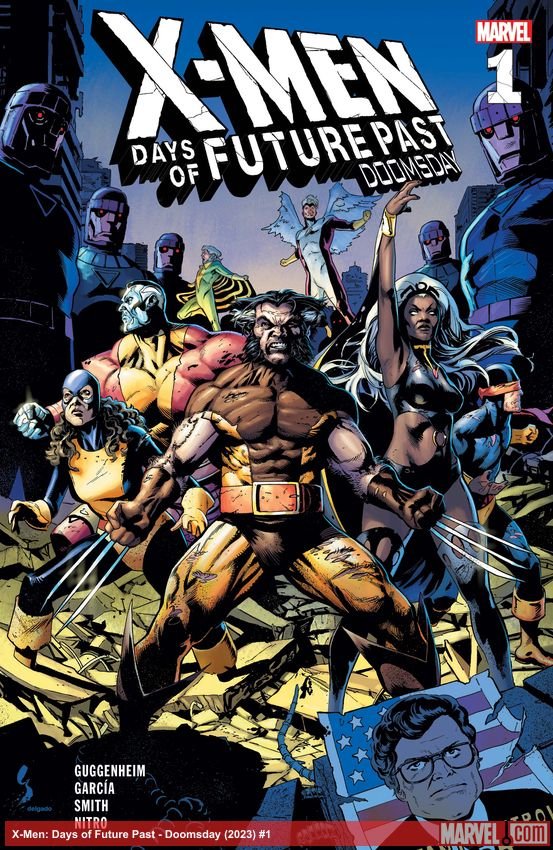 Cover of X-Men: Days Of Future Past - Doomsday (2023) - #1