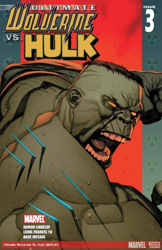 Cover of Ultimate Wolverine Vs. Hulk (2005) - #3