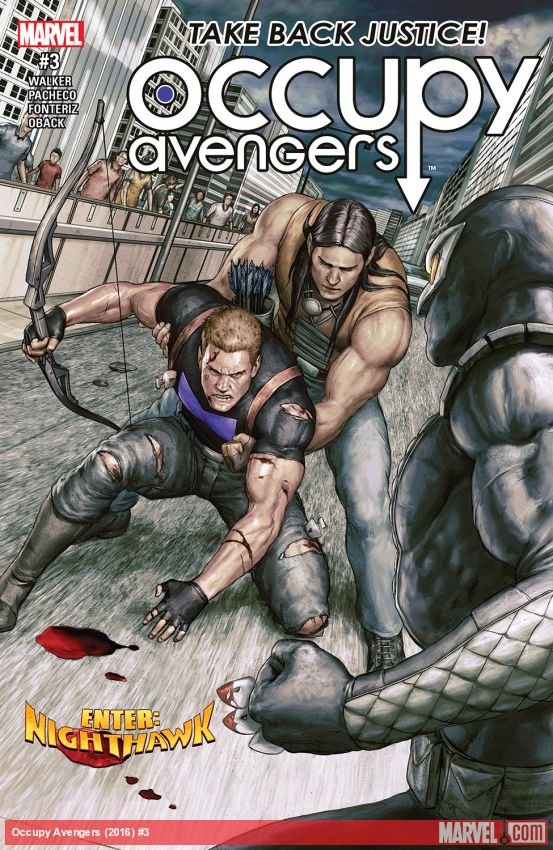 Cover of Occupy Avengers (2016) - #3