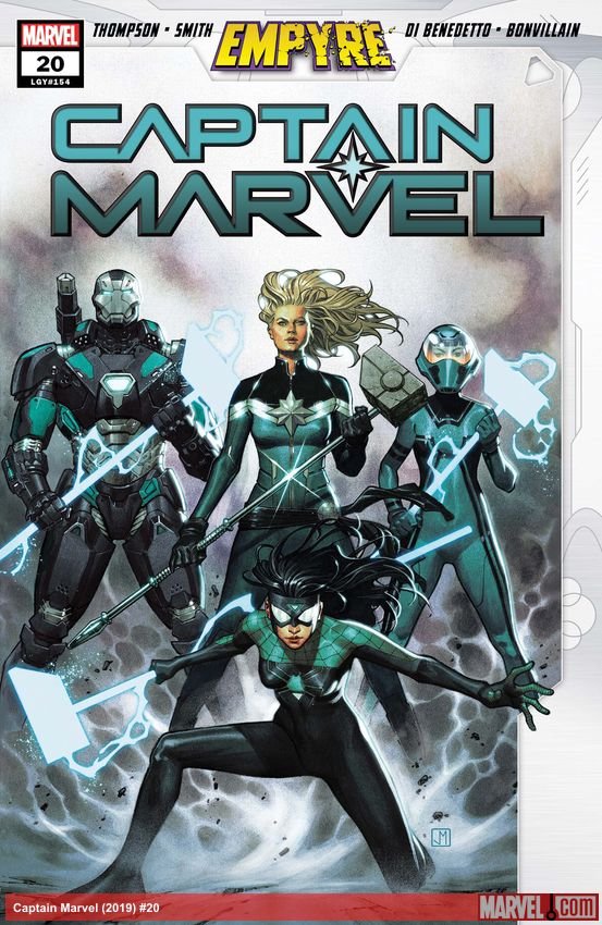 Cover of Captain Marvel (2019) - #20