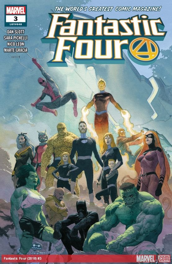 Cover of Fantastic Four (2018) - #3