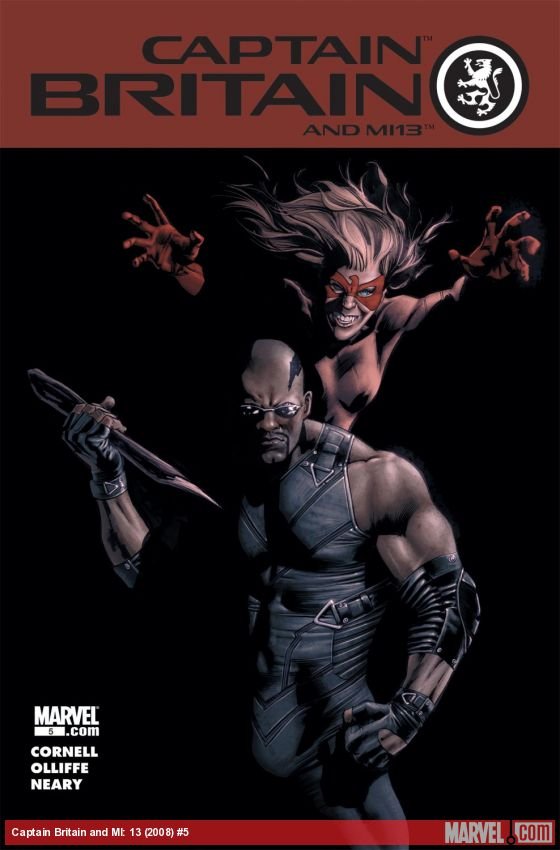 Cover of Captain Britain And Mi13 (2008) - #5