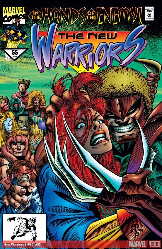 Cover of New Warriors (1990) - #55