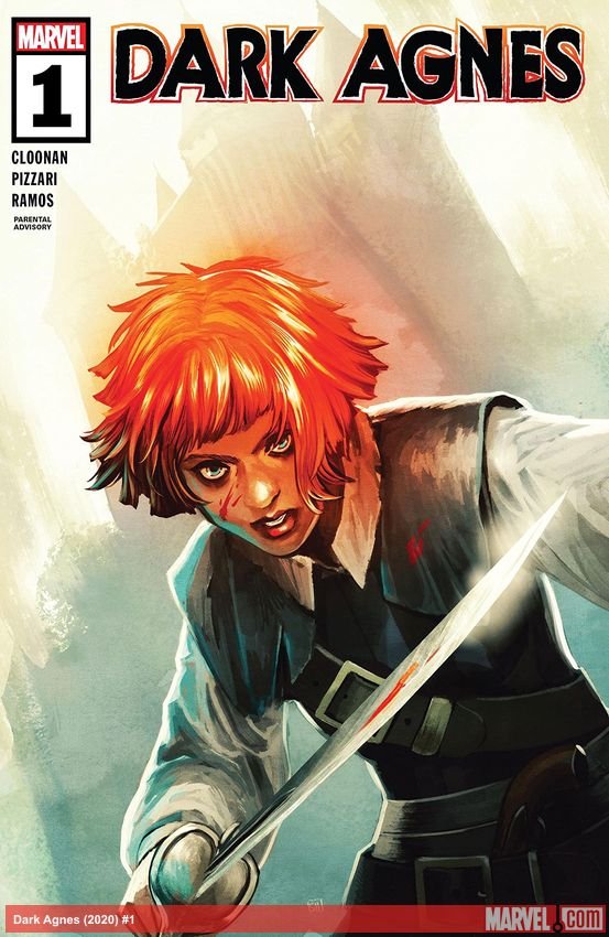 Cover of Robert E. Howard's Dark Agnes (2020) - #1