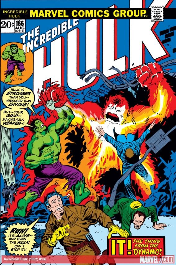 Cover of Incredible Hulk (1962) - #166