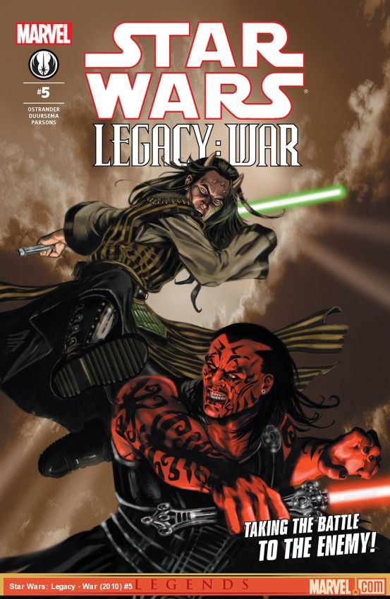 Cover of Star Wars: Legacy - War (2010) - #5