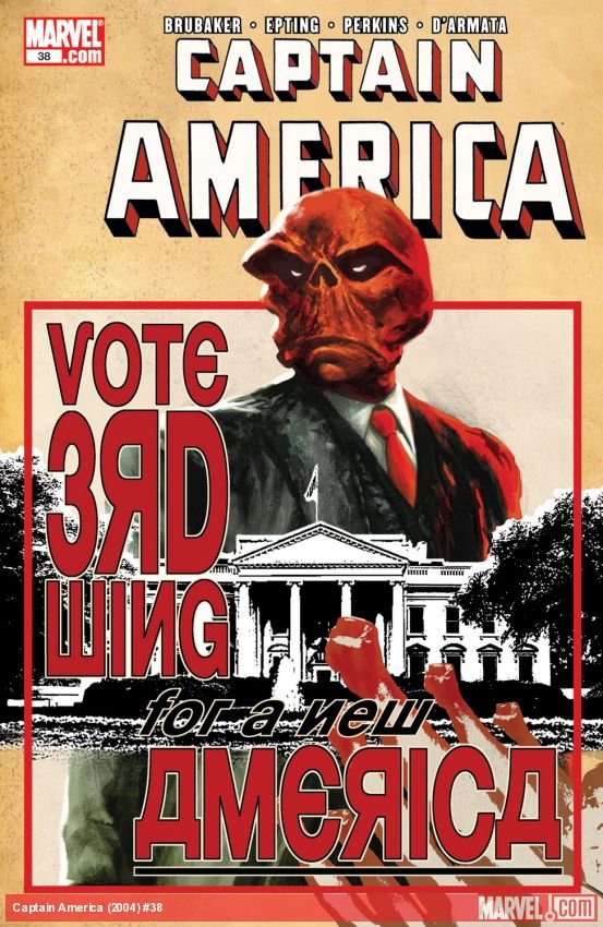 Cover of Captain America (2004) - #38