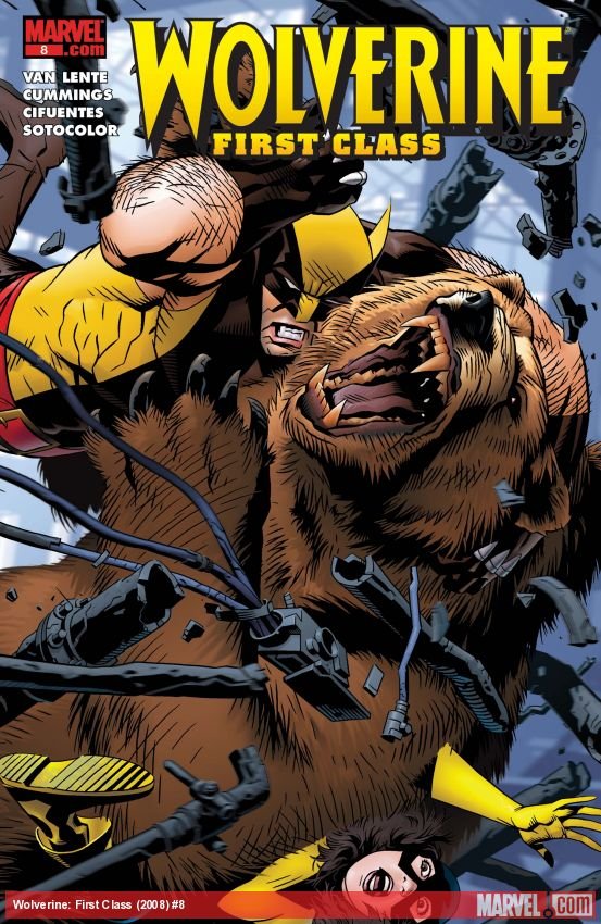 Cover of Wolverine First Class (2008) - #8
