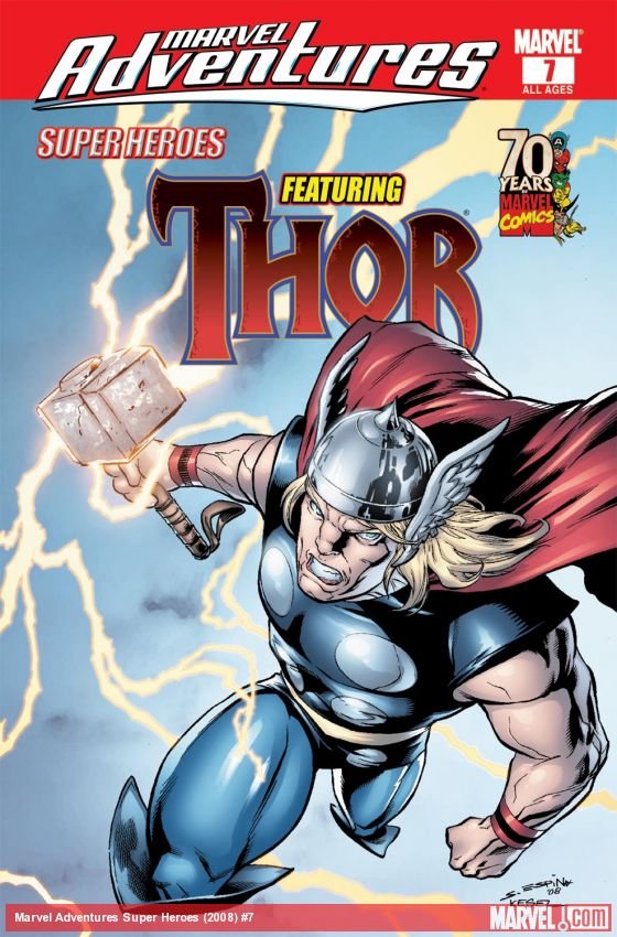 Cover of Marvel Adventures Super Heroes (2008) - #7