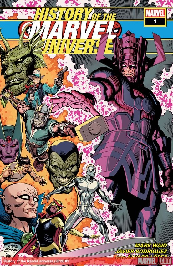 Cover of History Of The Marvel Universe (2019) - #1