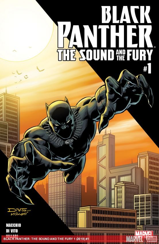 Cover of Black Panther: The Sound And The Fury (2018) - #1