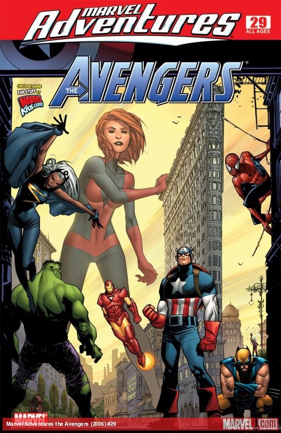 Cover of Marvel Adventures The Avengers (2006) - #29