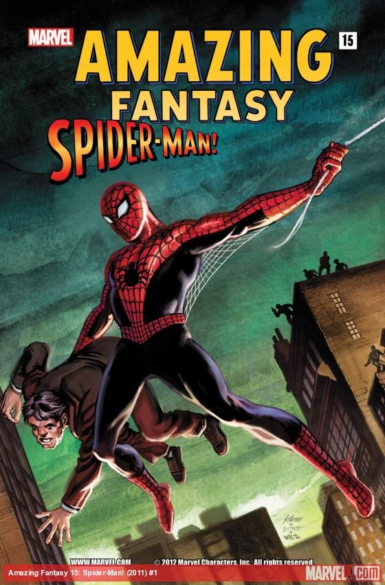 Cover of Amazing Fantasy 15: Spider-Man! (2012) - #1
