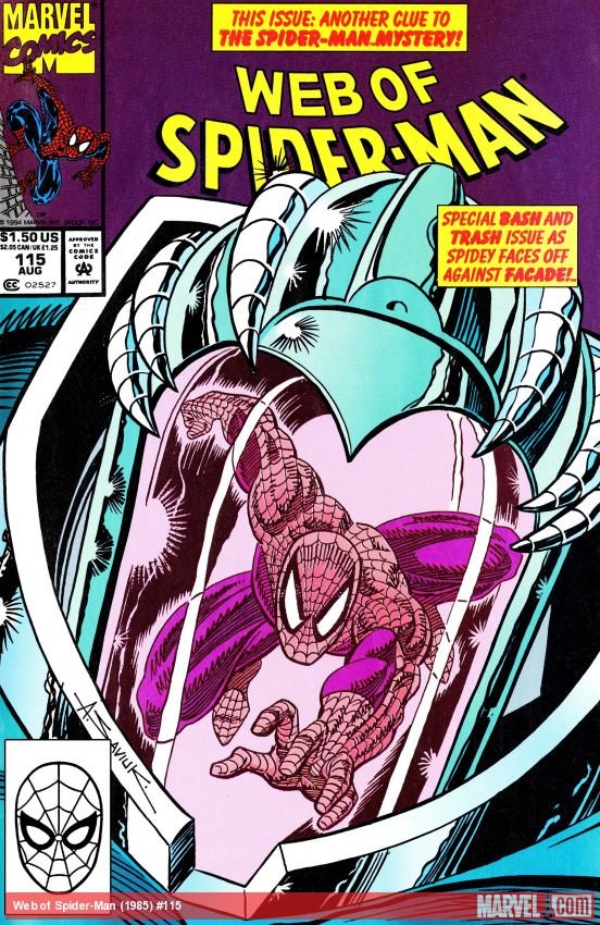 Cover of Web Of Spider-Man (1985) - #115