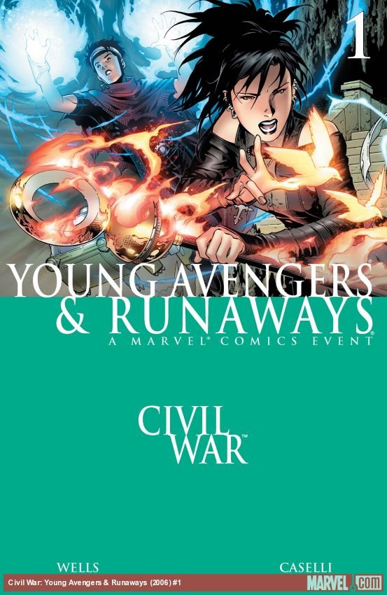 Cover of Civil War: Young Avengers & Runaways (2006) - #1