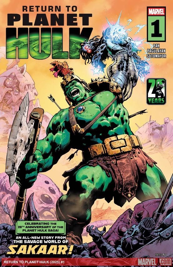 Cover of Return To Planet Hulk (2025) - #1