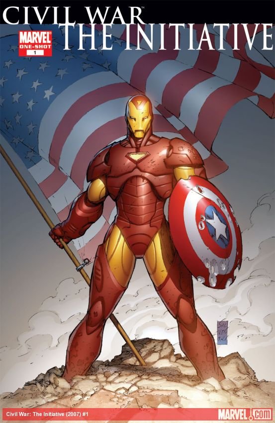 Cover of Civil War: The Initiative (2007) - #1