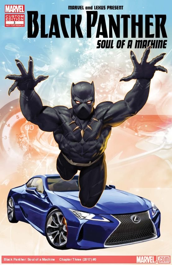 Cover of Black Panther: Soul of a Machine – Chapter Three (2017) - #3