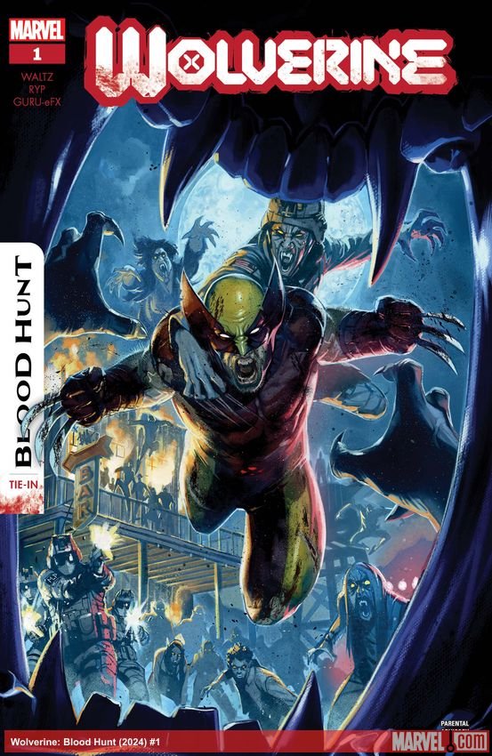 Cover of Wolverine: Blood Hunt (2024) - #1