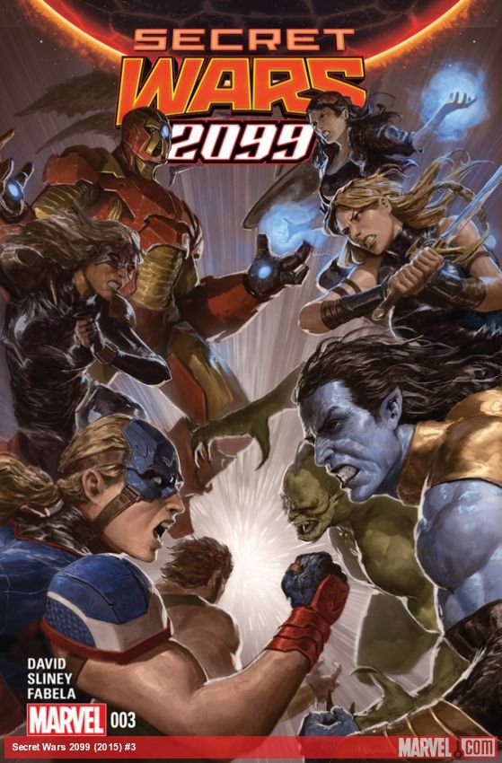Cover of Secret Wars 2099 (2015) - #3