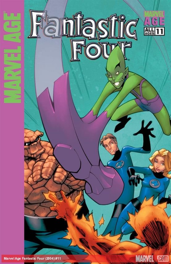 Cover of Marvel Age Fantastic Four (2004) - #11