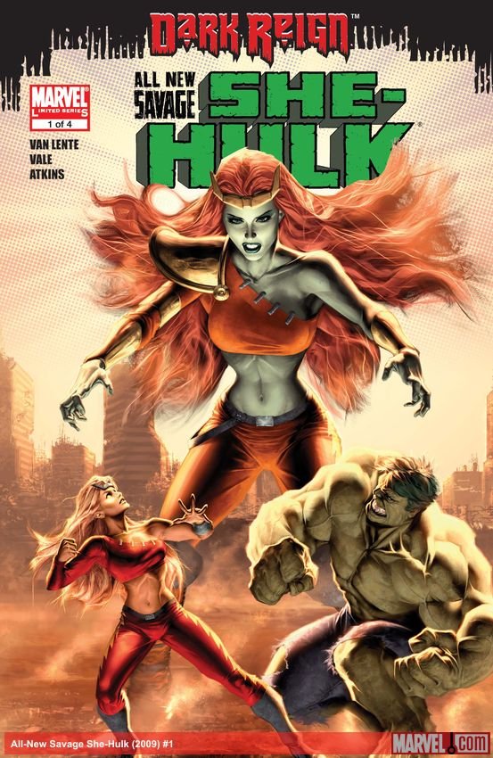 Cover of Savage She-Hulk (2009) - #1