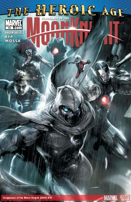 Cover of Vengeance Of The Moon Knight (2009) - #10