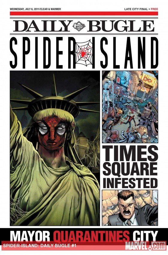 Cover of Spider-Island Daily Bugle (2011) - #1