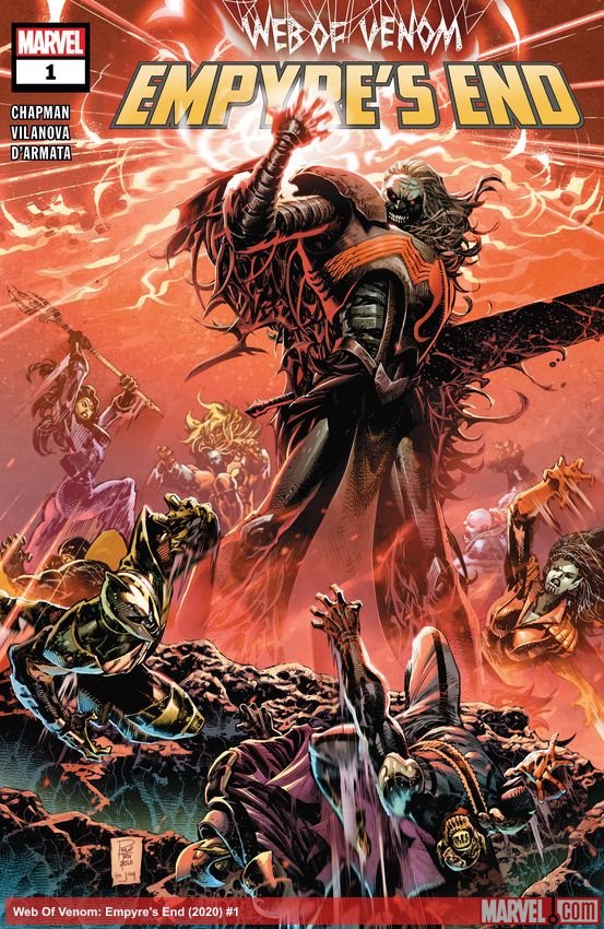 Cover of Web Of Venom: Empyre's End (2020) - #1
