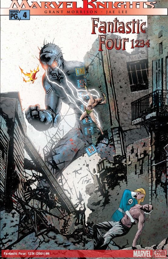 Cover of Fantastic Four: 1234 (2001) - #4