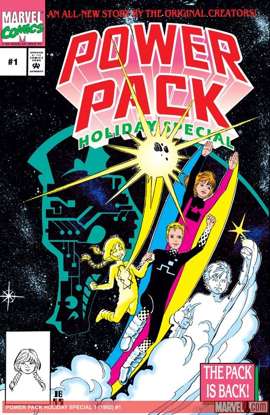 Cover of Power Pack Holiday Special (1992) - #1