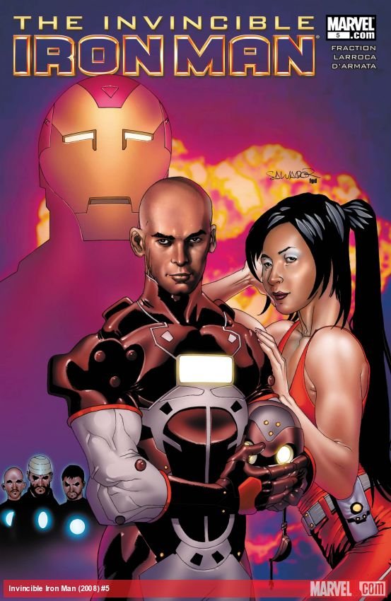 Cover of Invincible Iron Man (2008) - #5