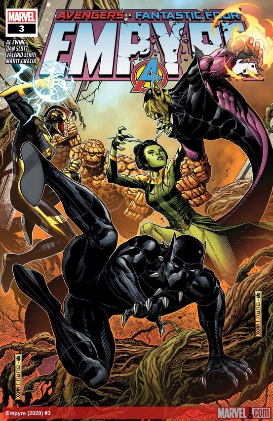 Cover of Empyre (2020) - #3