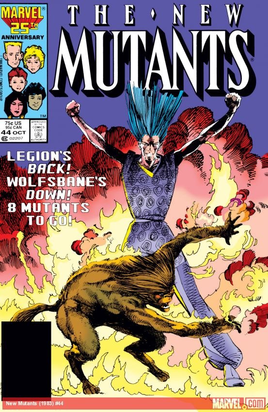 Cover of New Mutants (1983) - #44