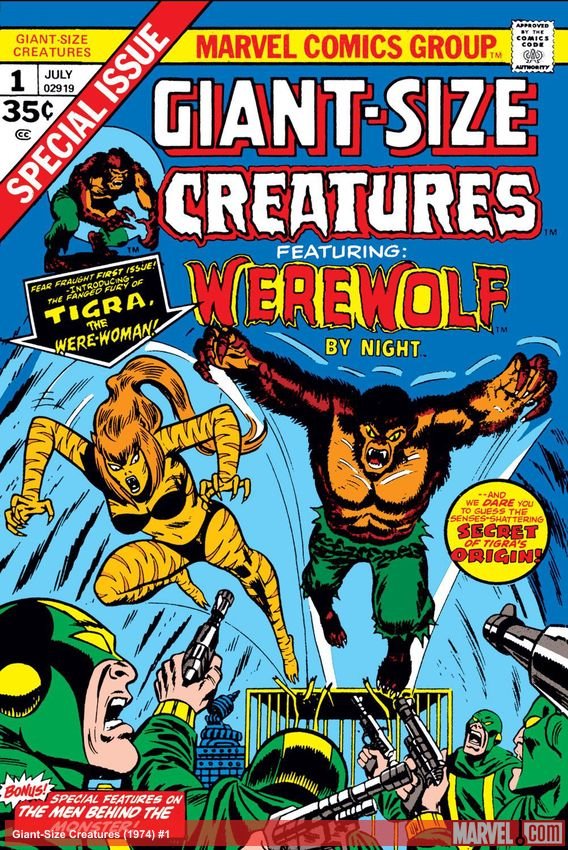 Cover of Giant-Size Creatures (1974) - #1