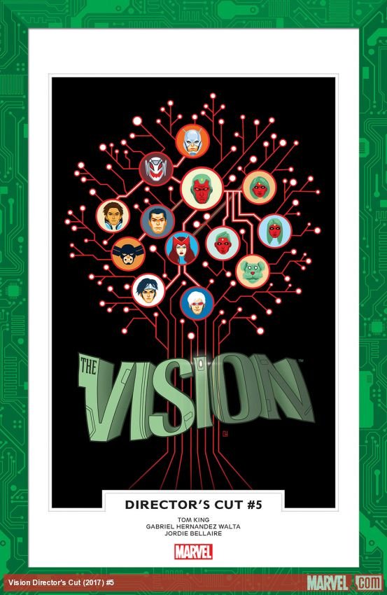 Cover of Vision Director's Cut (2017) - #5