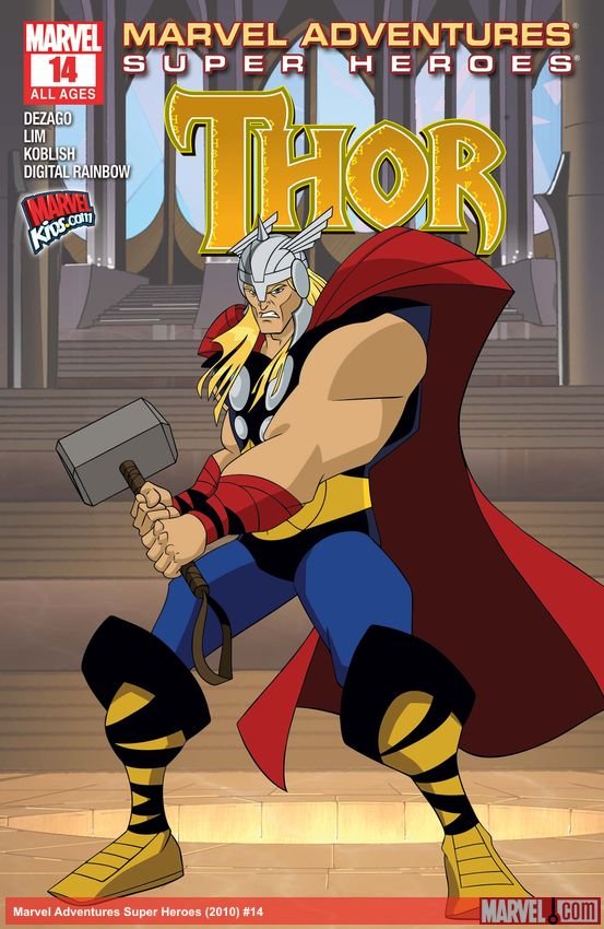 Cover of Marvel Adventures Super Heroes (2010) - #14