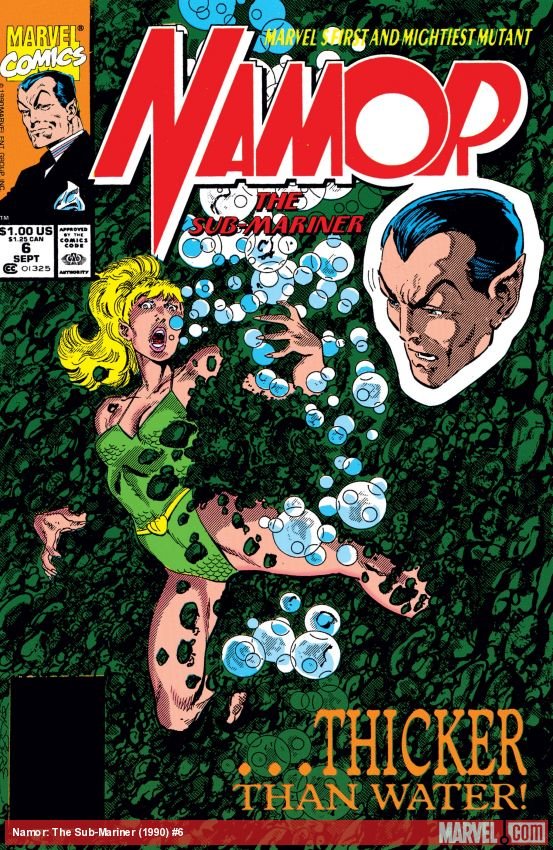 Cover of Namor The Sub-Mariner (1990) - #6