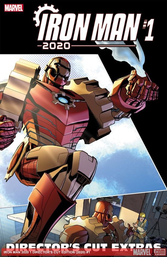 Cover of Iron Man 2020: Director’s Cut Edition (2020) - #1