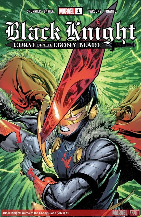 Cover of Black Knight: Curse Of The Ebony Blade (2021) - #1