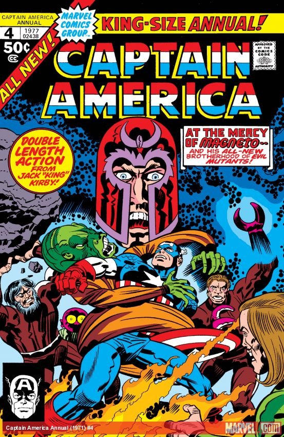Cover of Captain America Annual (1971) - #4