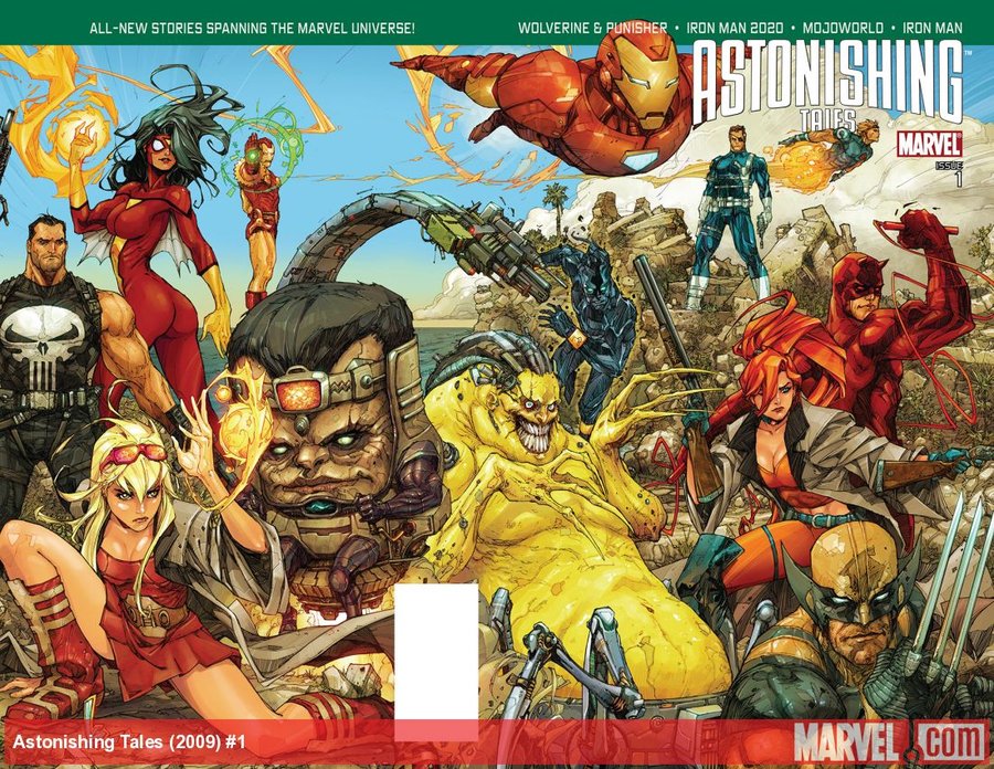 Cover of Astonishing Tales (2009) - #1