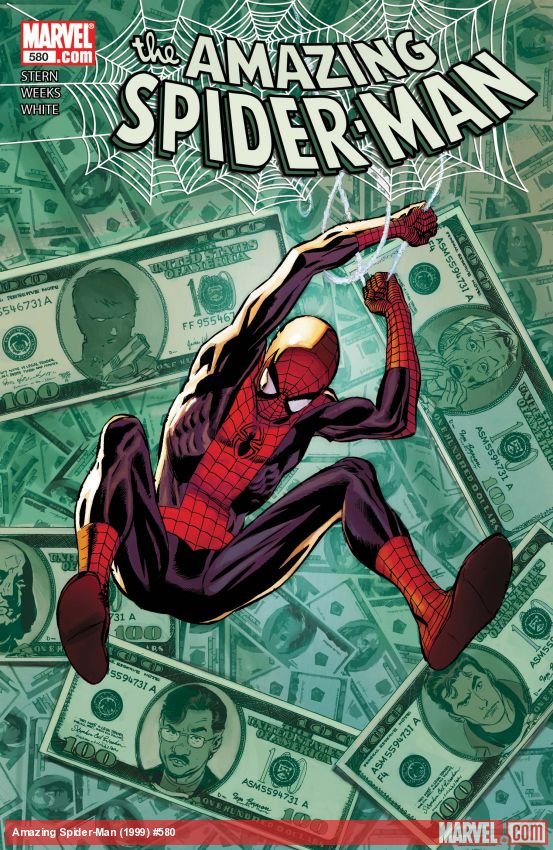 Cover of The Amazing Spider-Man (1999) - #580