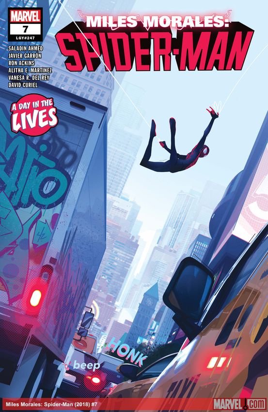 Cover of Miles Morales: Spider-Man (2018) - #7